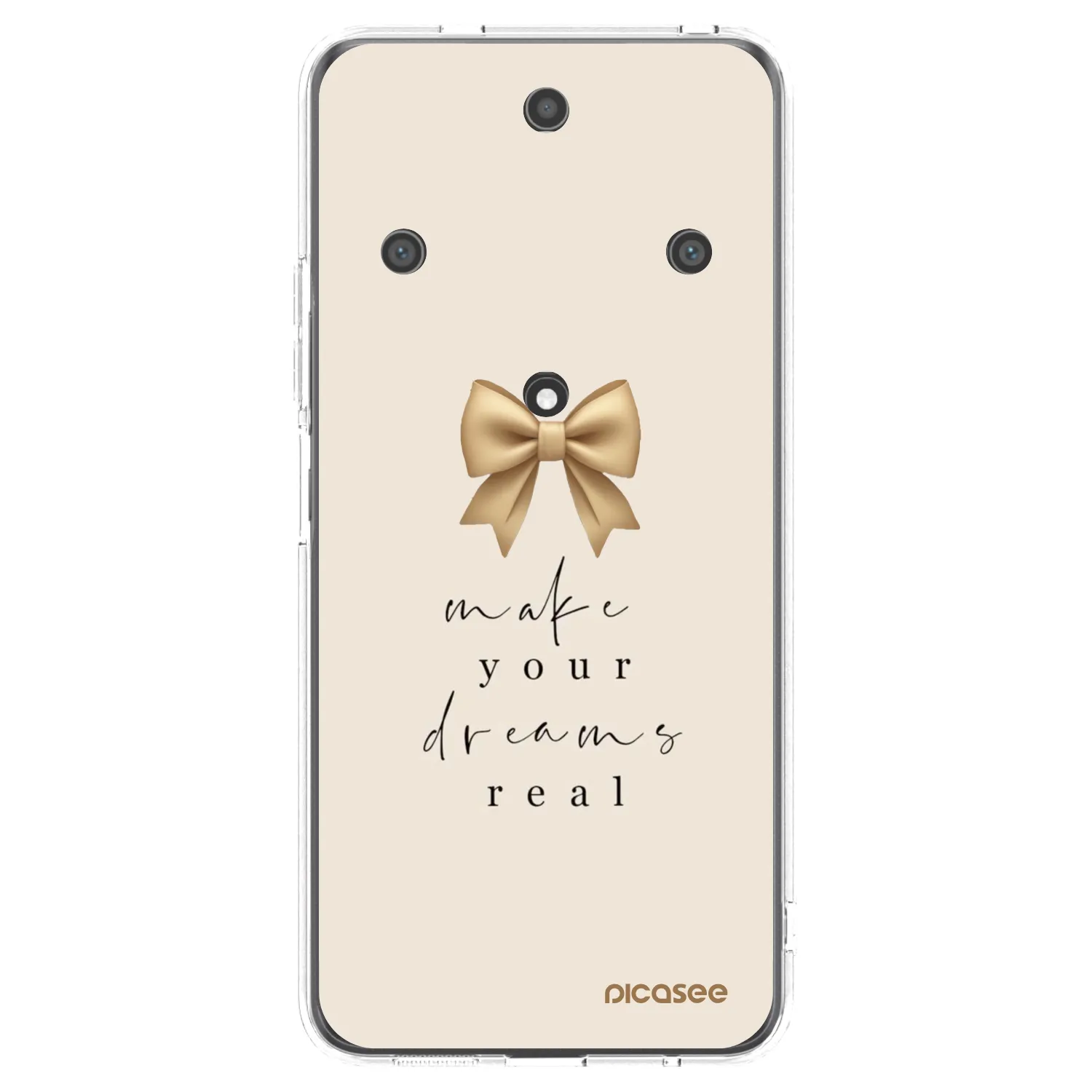 Picasee átlátszó szilikon tok az alábbi mobiltelefonokra Honor Magic5 Lite 5G - Golden Dream