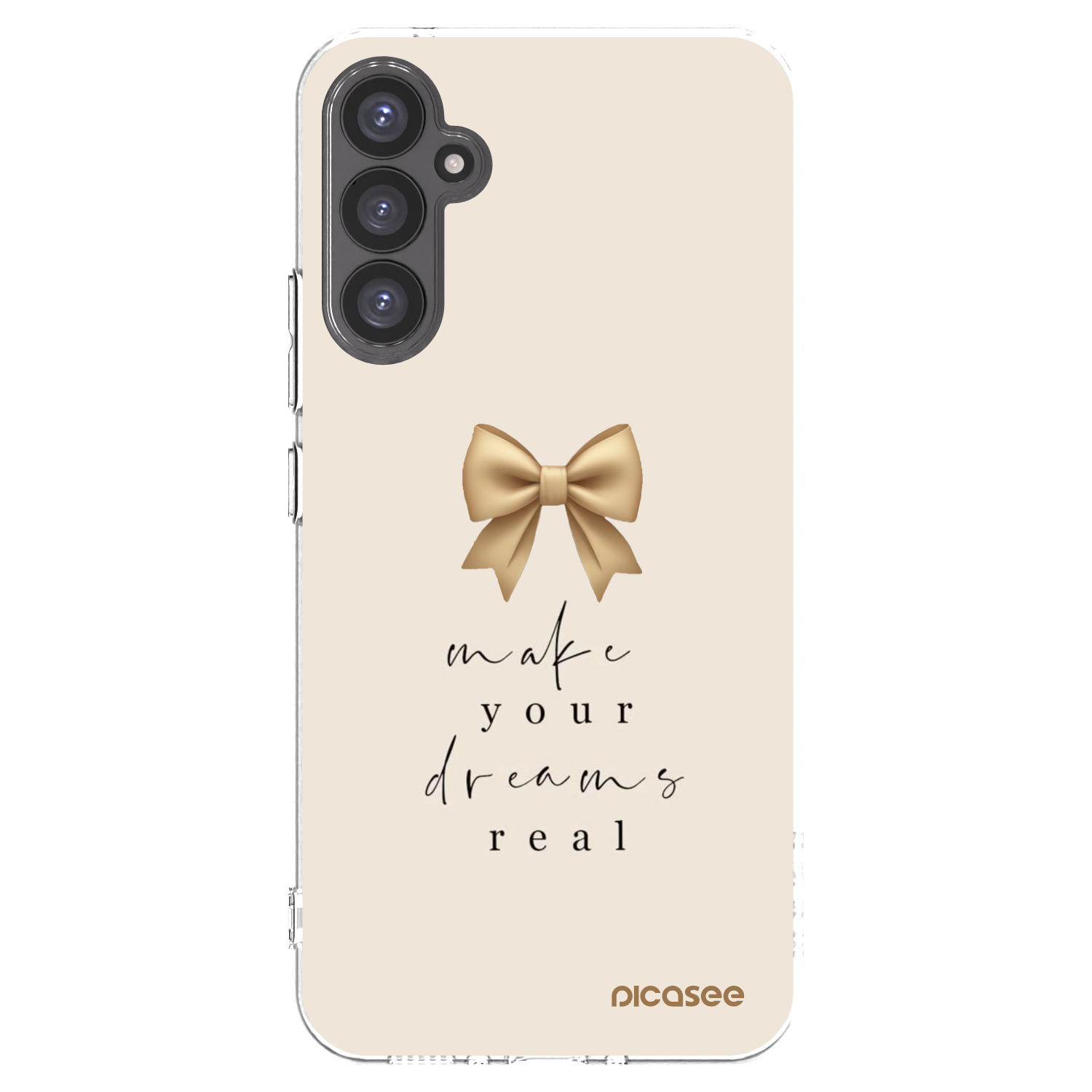 Picasee átlátszó szilikon tok az alábbi mobiltelefonokra Samsung Galaxy A34 5G A346B - Golden Dream