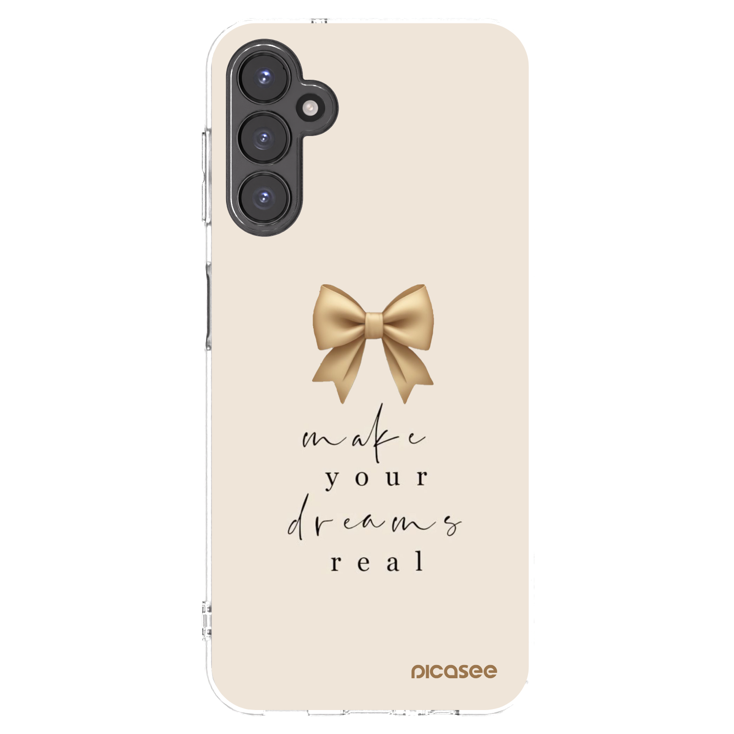 Picasee átlátszó szilikon tok az alábbi mobiltelefonokra Samsung Galaxy A14 4G A145R - Golden Dream