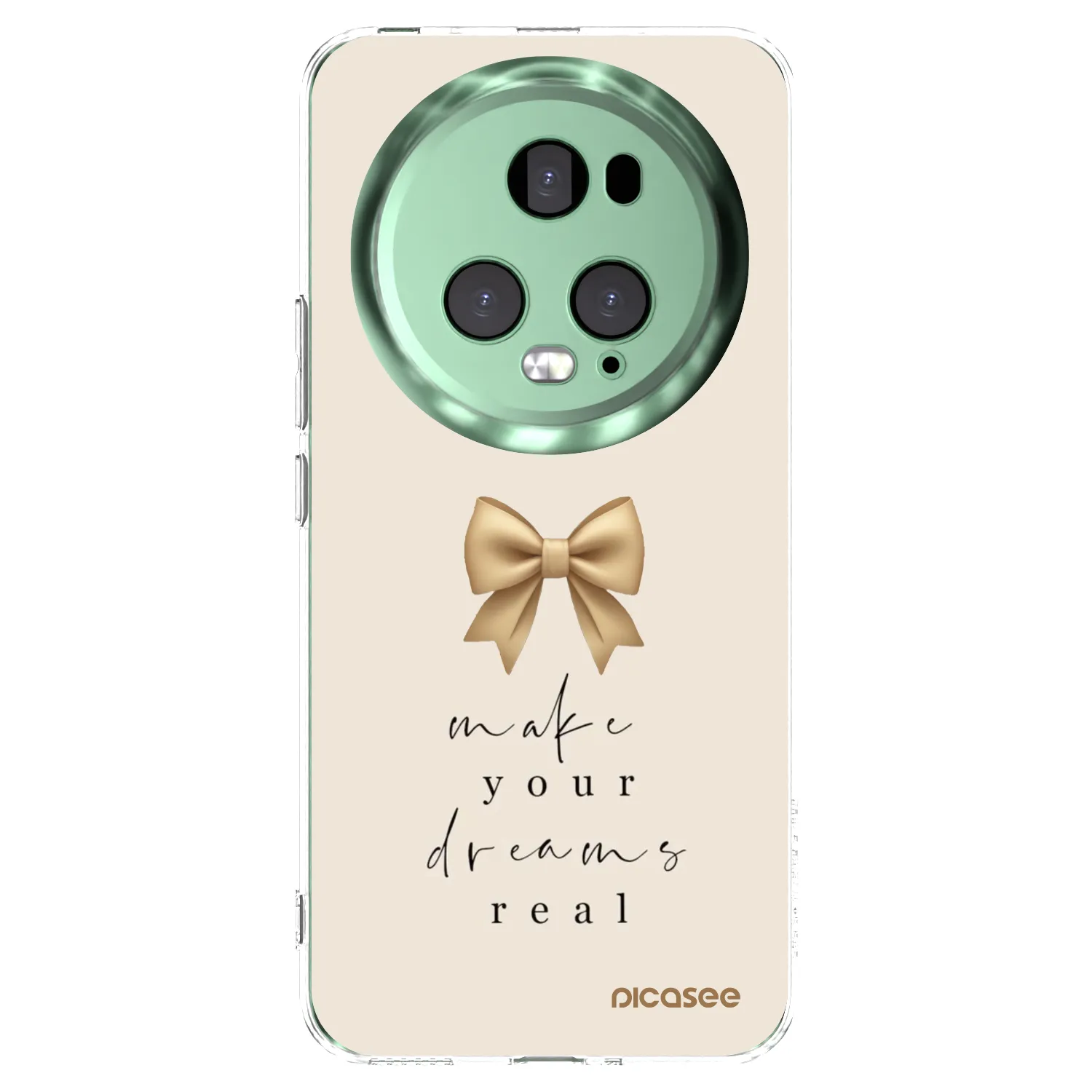 Picasee átlátszó szilikon tok az alábbi mobiltelefonokra Honor Magic5 Pro - Golden Dream