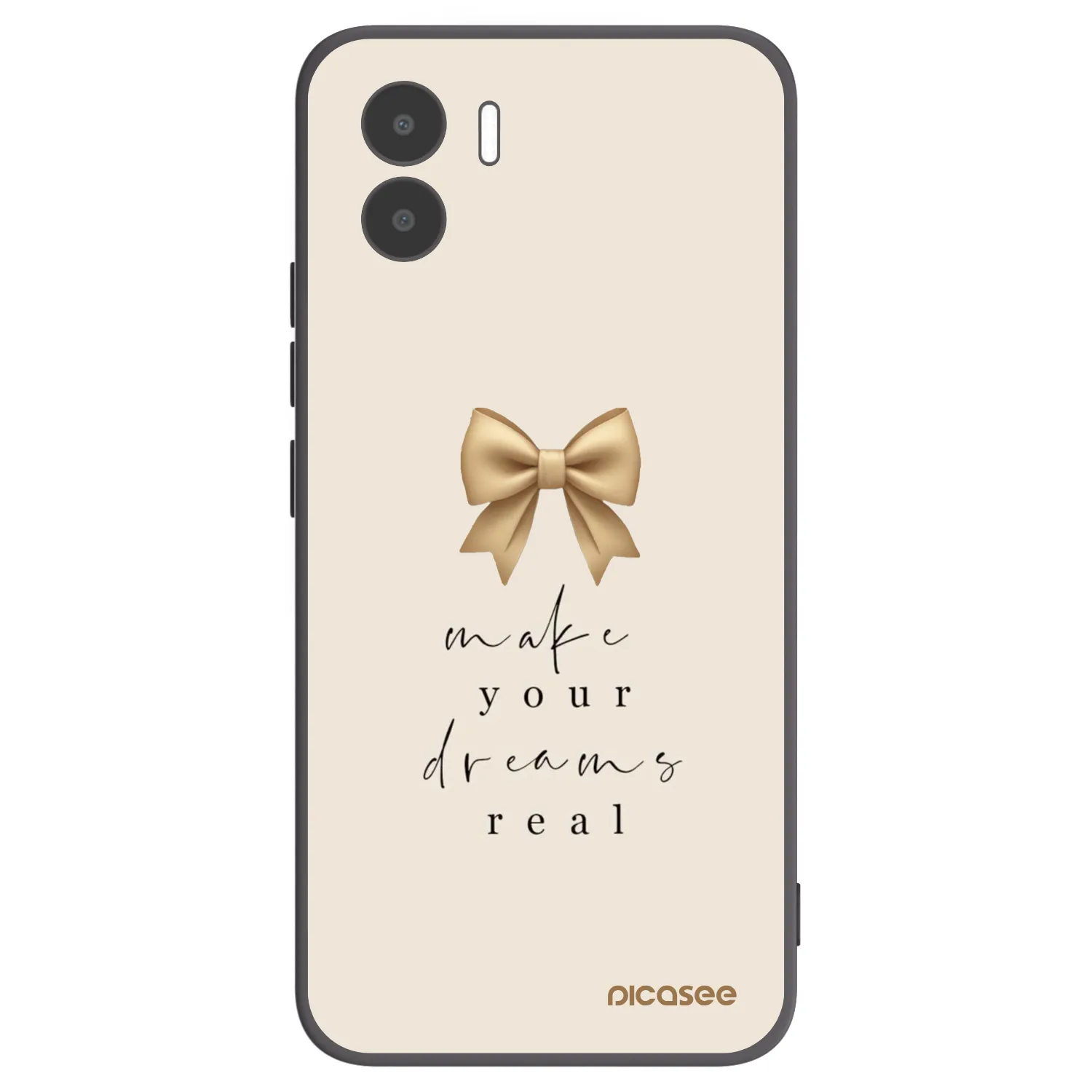 Picasee fekete szilikon tok az alábbi mobiltelefonokra Xiaomi Redmi A2 - Golden Dream