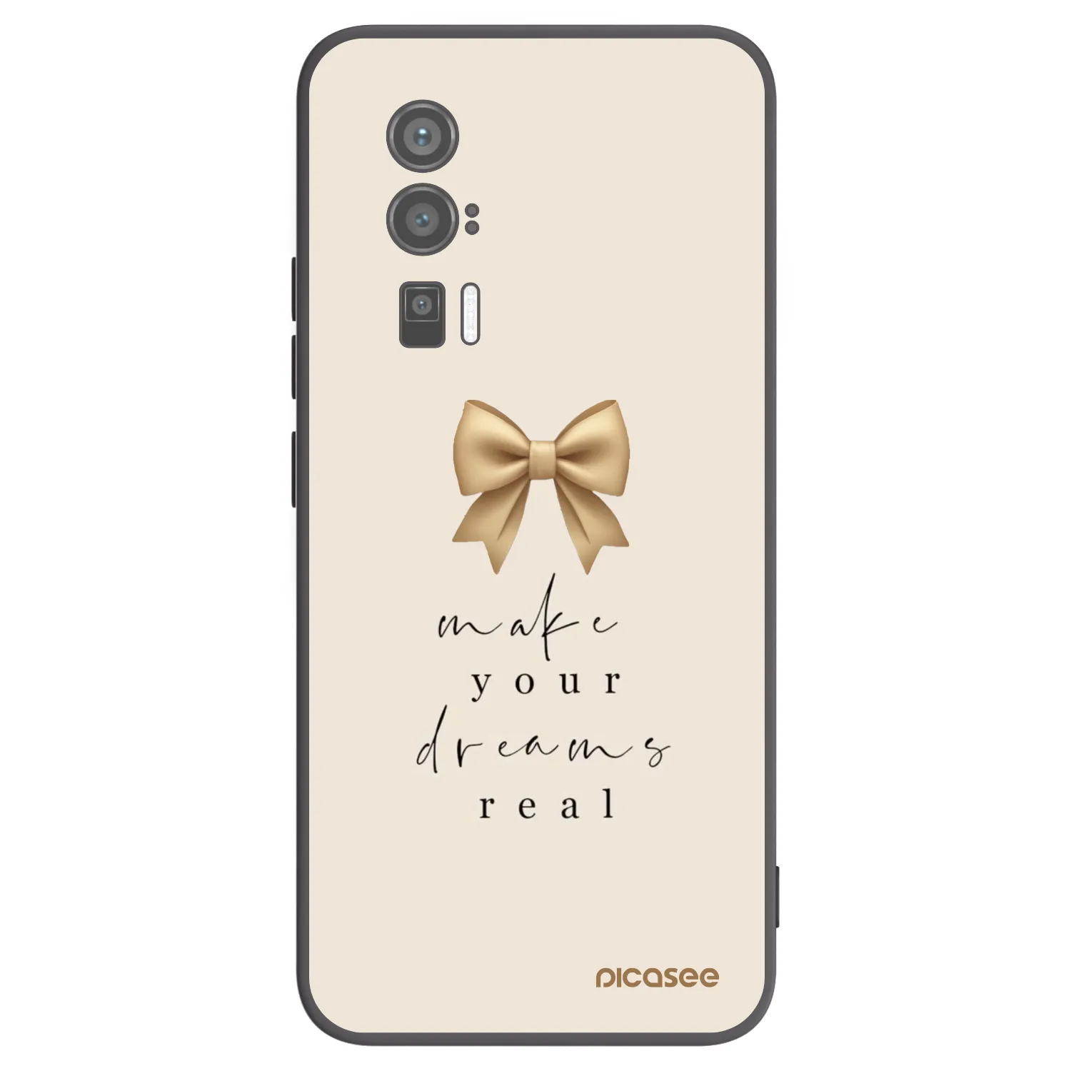 Picasee fekete szilikon tok az alábbi mobiltelefonokra Xiaomi Poco F5 Pro 5G - Golden Dream