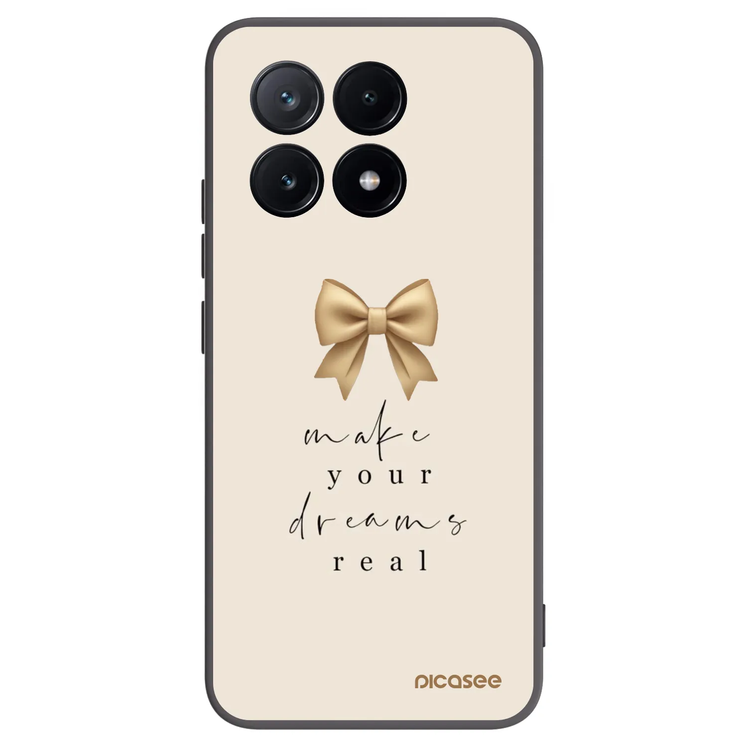 Picasee fekete szilikon tok az alábbi mobiltelefonokra Xiaomi Poco X6 Pro - Golden Dream