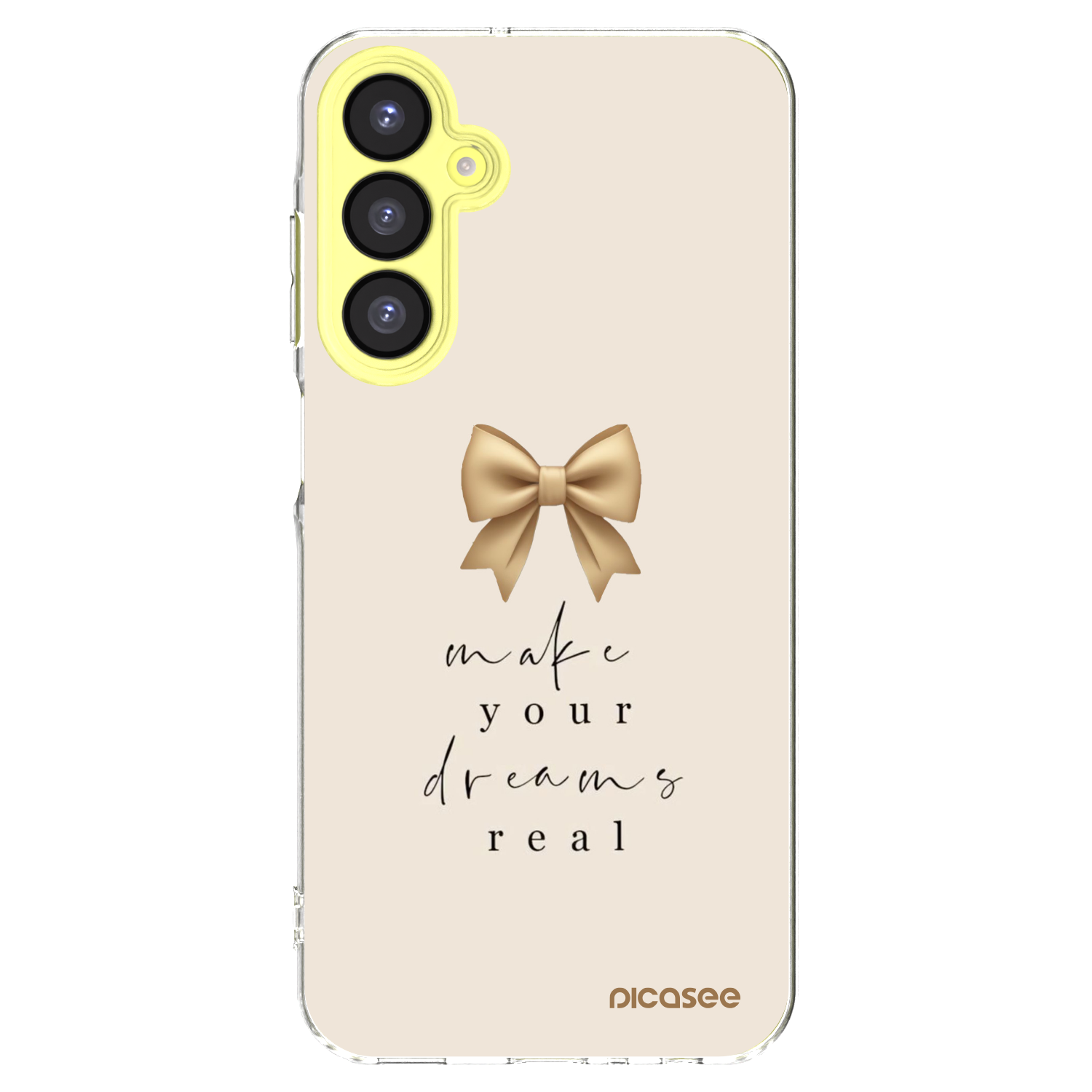 Picasee átlátszó szilikon tok az alábbi mobiltelefonokra Samsung Galaxy A25 A256B 5G - Golden Dream