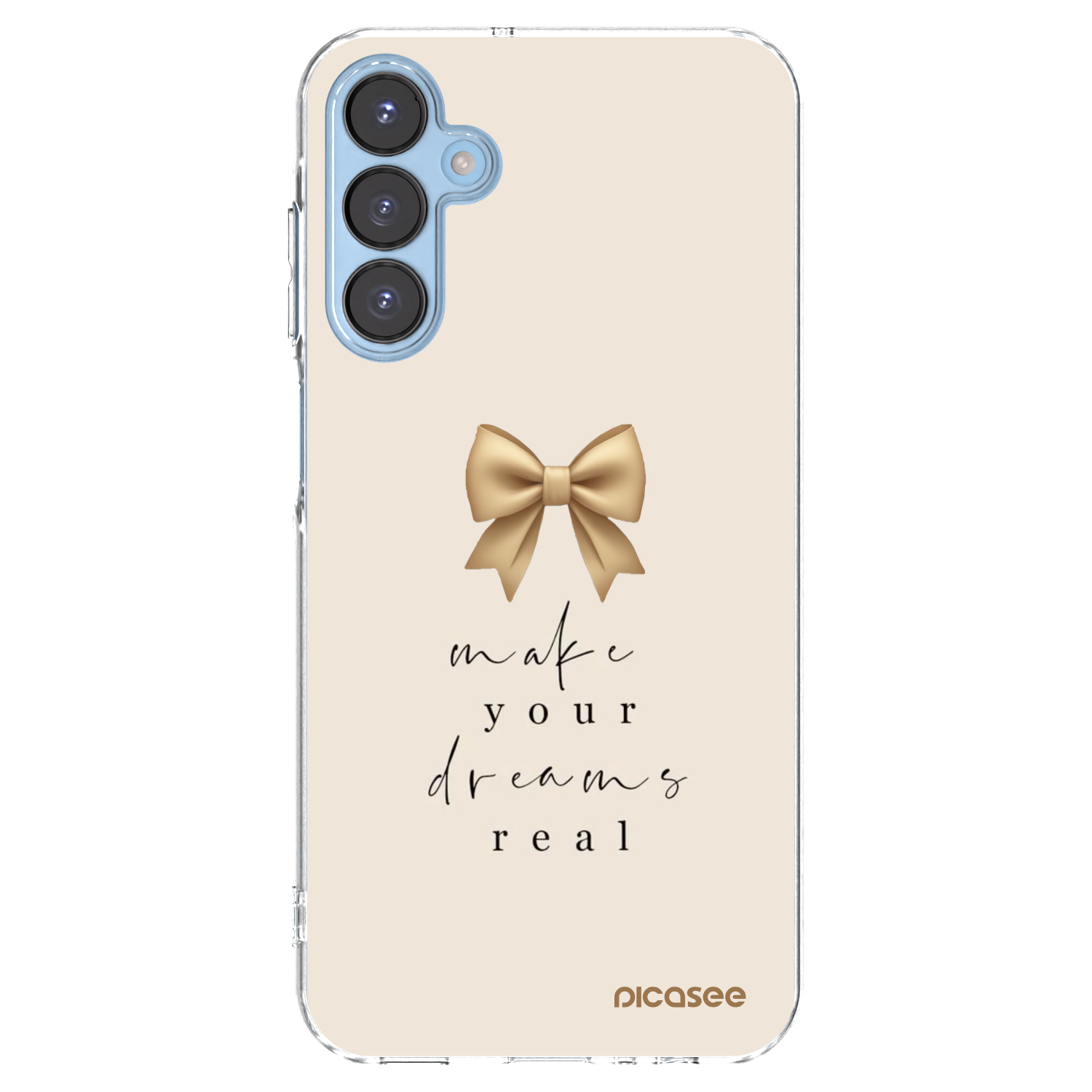 Picasee átlátszó szilikon tok az alábbi mobiltelefonokra Samsung Galaxy A15 A156B 5G - Golden Dream