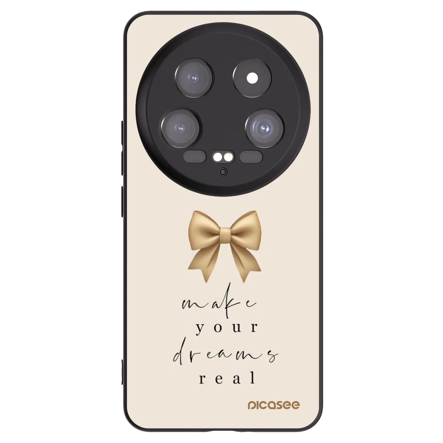 Picasee fekete szilikon tok az alábbi mobiltelefonokra Xiaomi 14 Ultra - Golden Dream