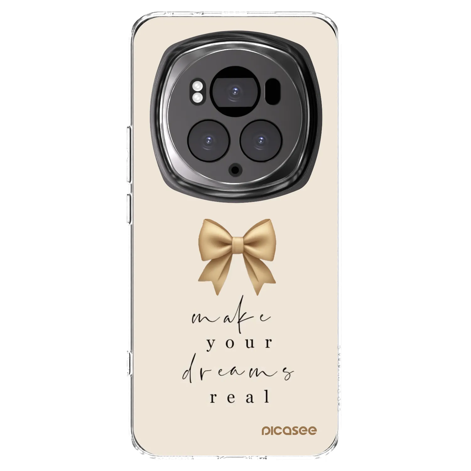Picasee átlátszó szilikon tok az alábbi mobiltelefonokra Honor Magic6 Pro - Golden Dream