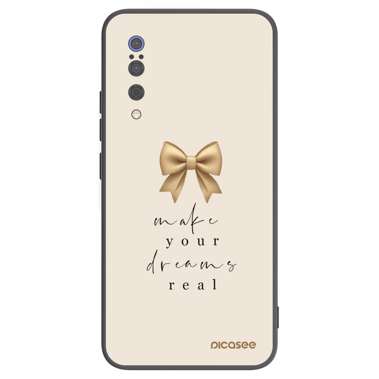 Picasee fekete szilikon tok az alábbi mobiltelefonokra Xiaomi Mi 9 - Golden Dream