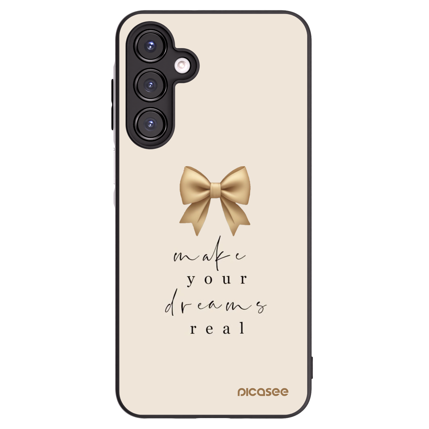 Picasee fekete szilikon tok az alábbi mobiltelefonokra Samsung Galaxy A16 5G - Golden Dream