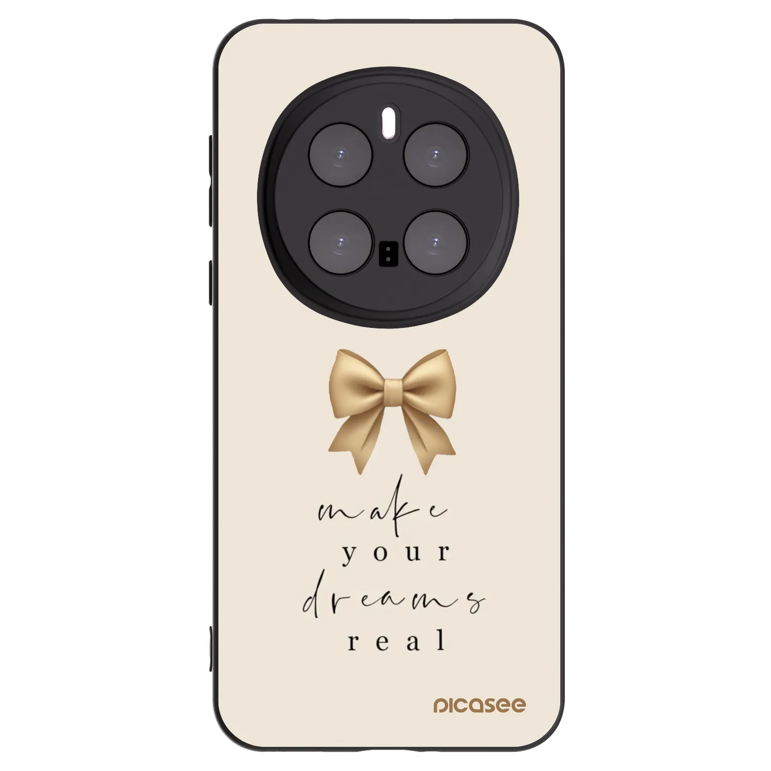Picasee fekete szilikon tok az alábbi mobiltelefonokra Honor Magic7 Pro 5G - Golden Dream