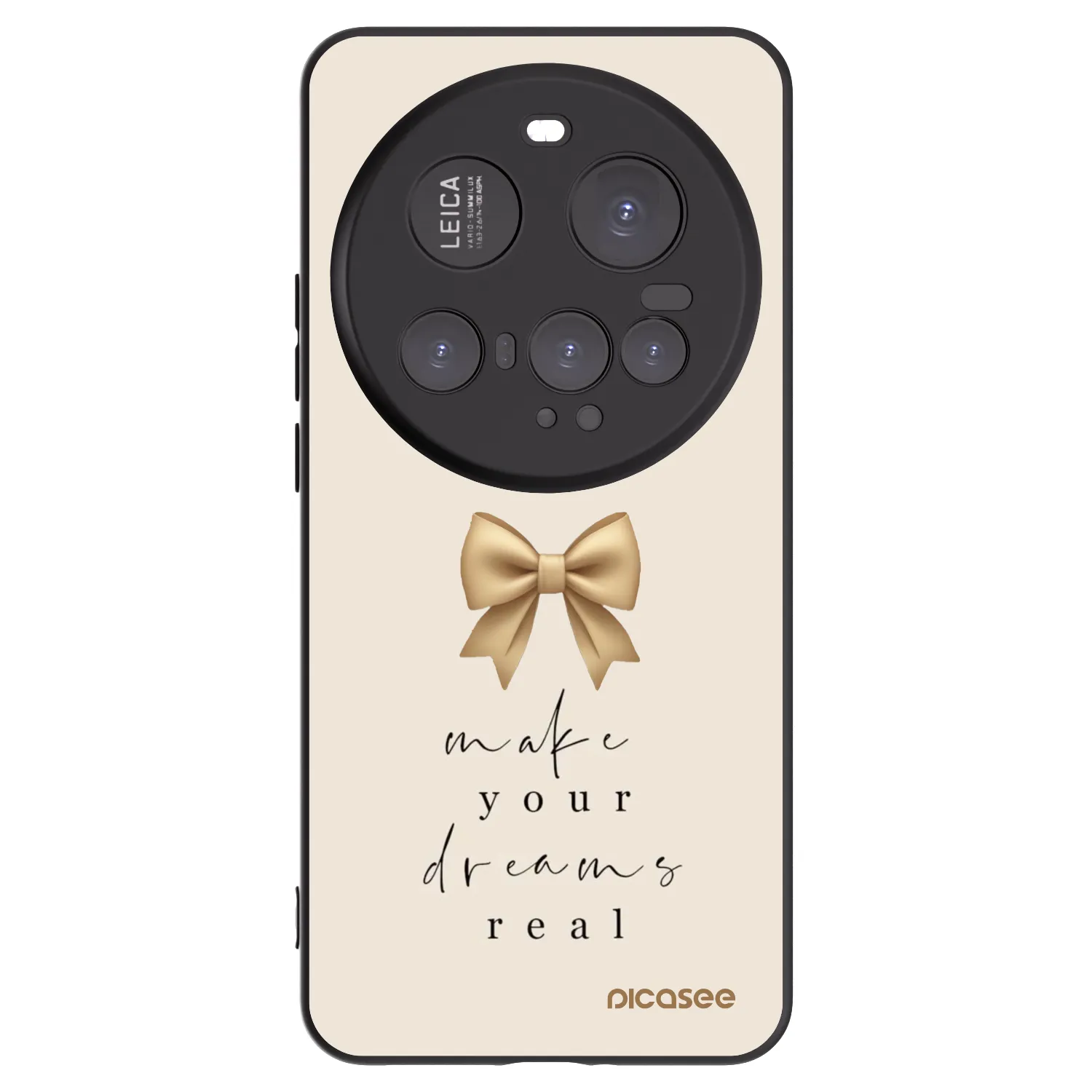 Picasee fekete szilikon tok az alábbi mobiltelefonokra Xiaomi 15 Ultra - Golden Dream