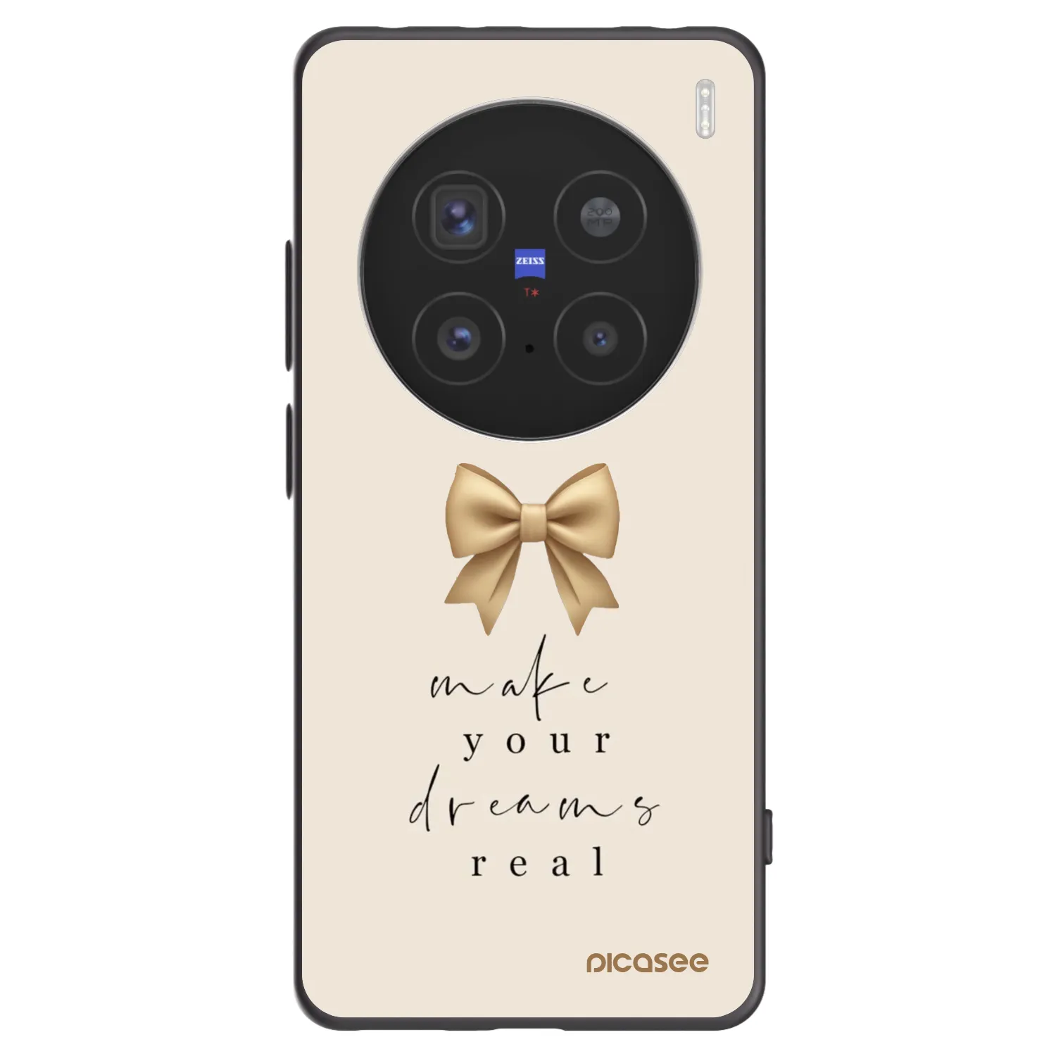 Picasee fekete szilikon tok az alábbi mobiltelefonokra Vivo X200 Pro - Golden Dream