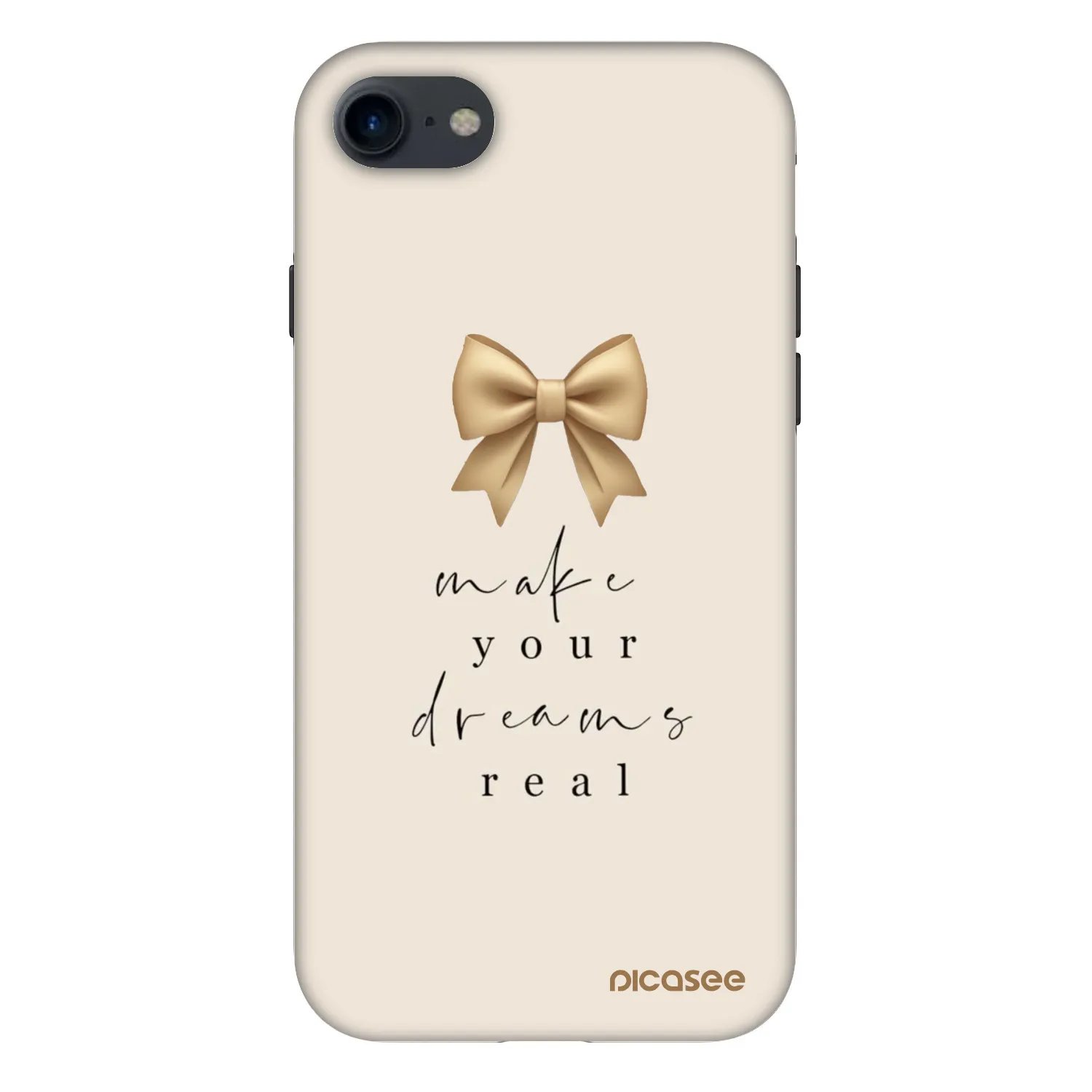 Picasee Fashion Case Apple iPhone 7 - Golden Dream