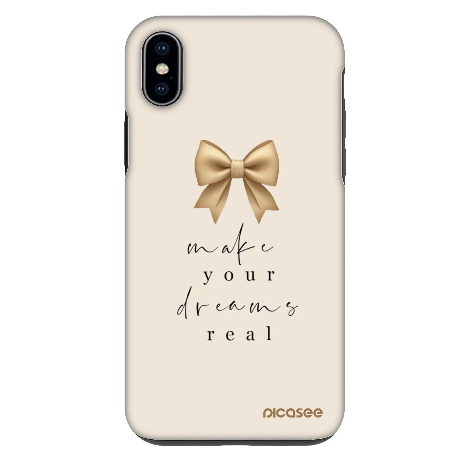 Picasee Fashion Case Apple iPhone XS Max - Golden Dream