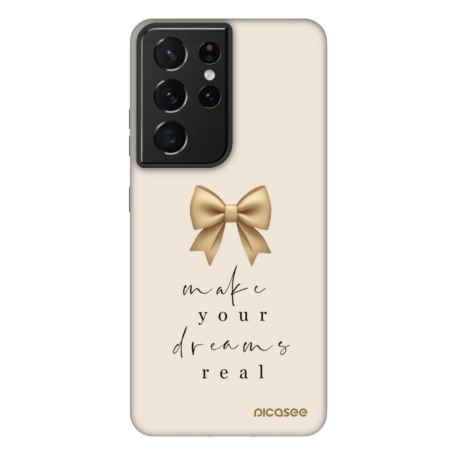 Picasee Fashion Case Samsung Galaxy S21 Ultra 5G G998B - Golden Dream