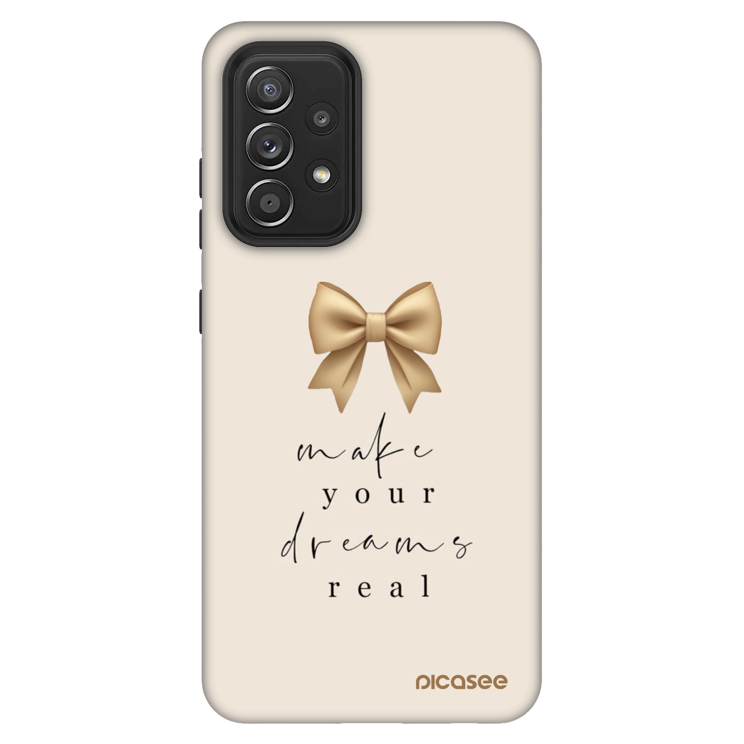 Picasee Fashion Case Samsung Galaxy A52s 5G A528B - Golden Dream