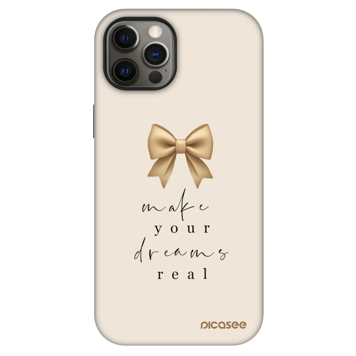 Picasee Fashion Case MagSafe Apple iPhone 12 - Golden Dream