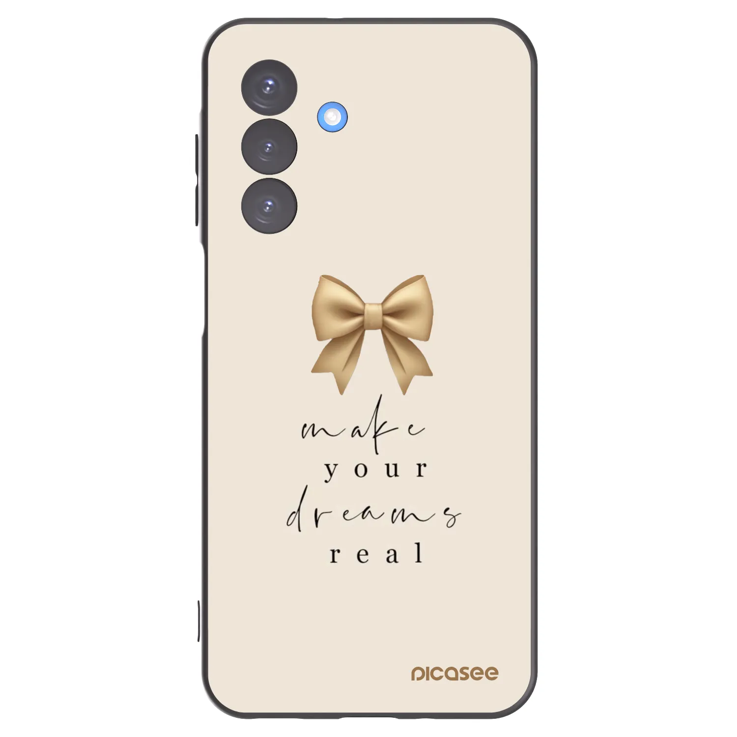 Picasee fekete szilikon tok az alábbi mobiltelefonokra Samsung Galaxy A17 5G - Golden Dream