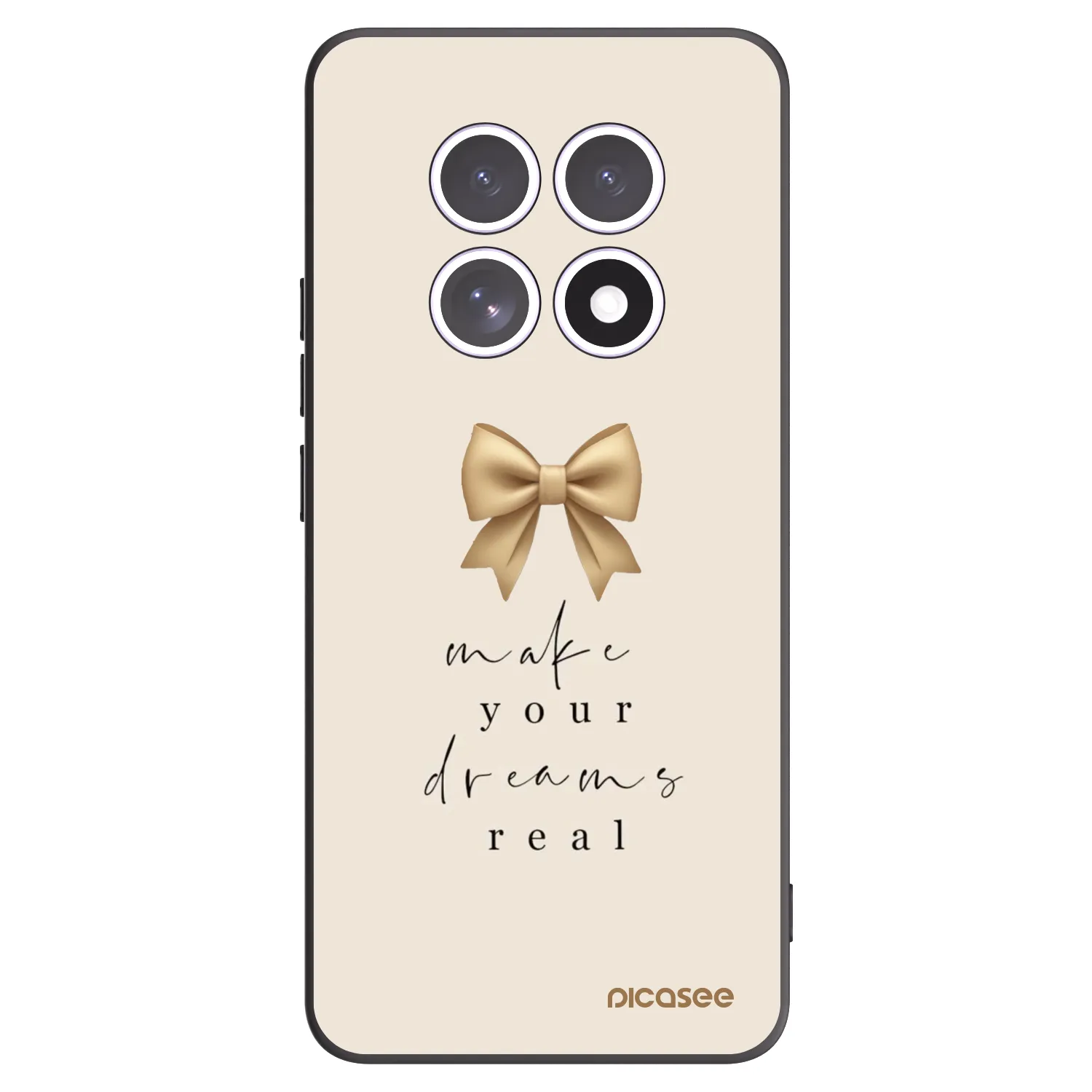 Picasee fekete szilikon tok az alábbi mobiltelefonokra Xiaomi Redmi Note 15 - Golden Dream