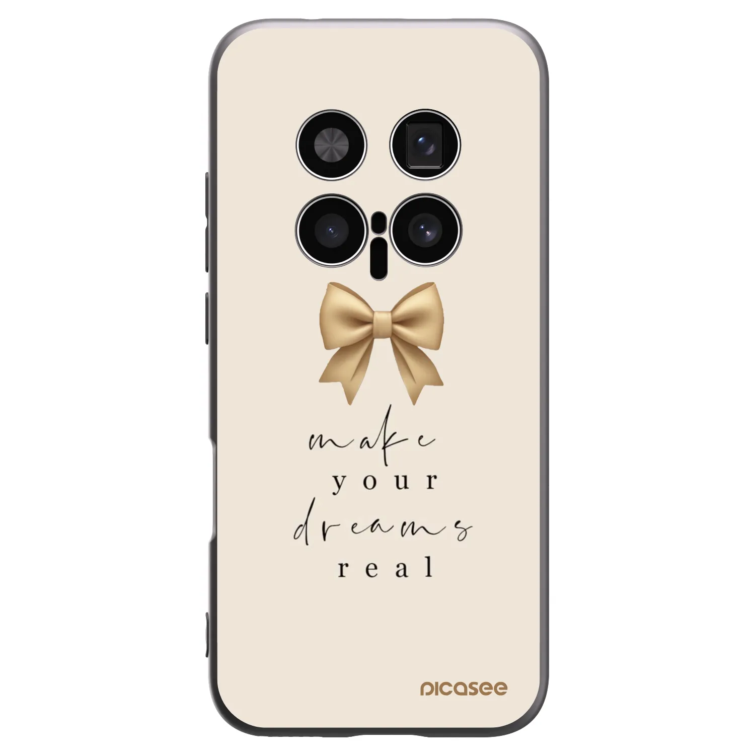 Picasee fekete szilikon tok az alábbi mobiltelefonokra Honor Magic8 Pro 5G - Golden Dream