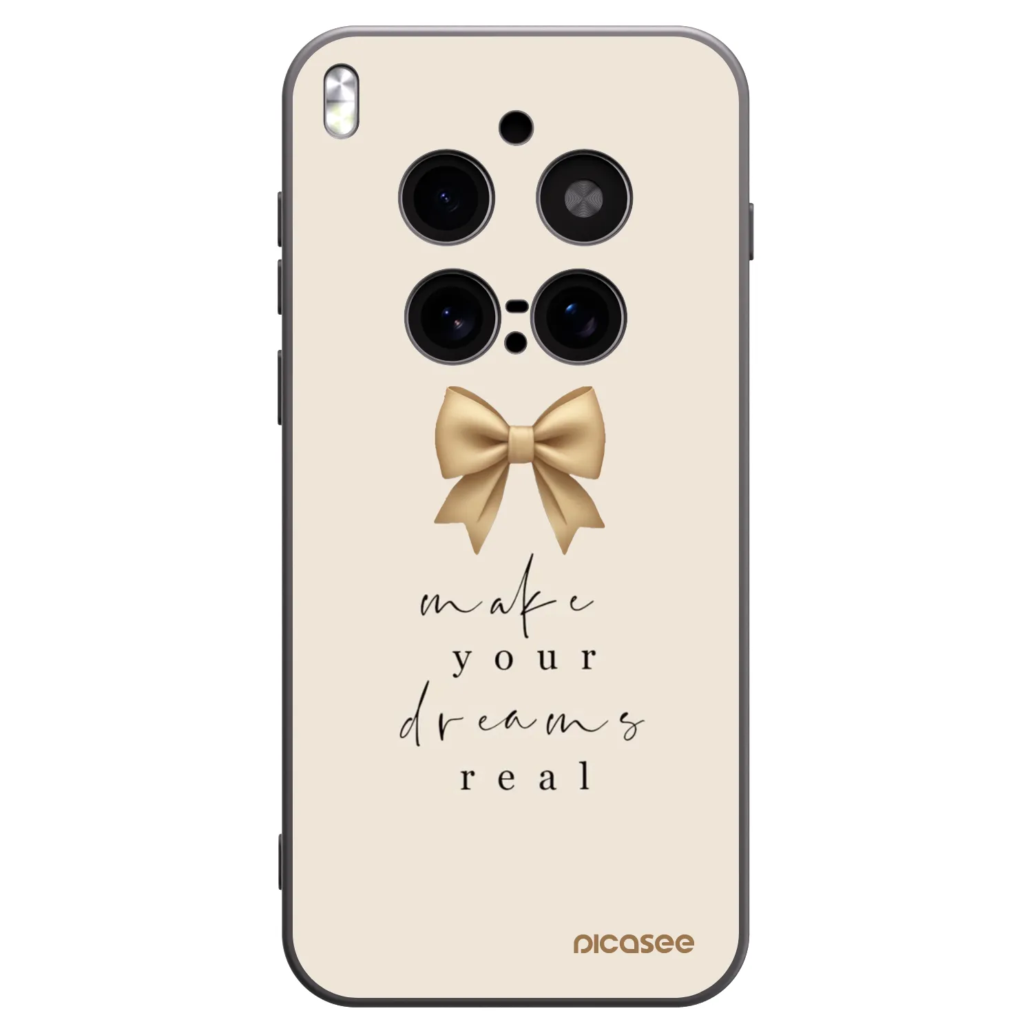 Picasee fekete szilikon tok az alábbi mobiltelefonokra Vivo X300 Pro - Golden Dream