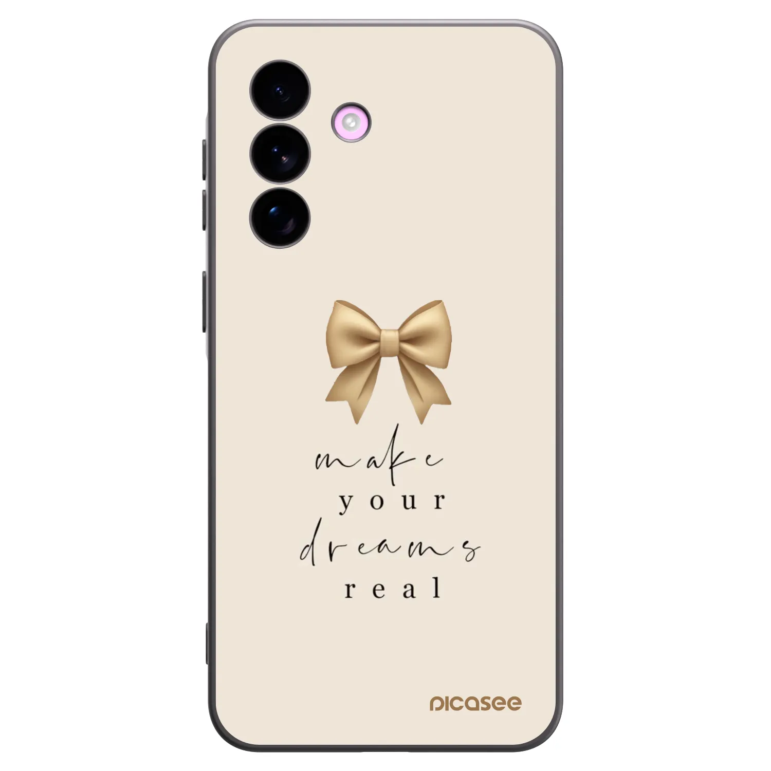 Picasee fekete szilikon tok az alábbi mobiltelefonokra Samsung Galaxy A57 5G - Golden Dream