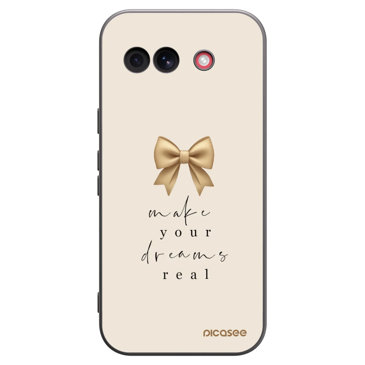 Picasee fekete szilikon tok az alábbi mobiltelefonokra Google Pixel 10a - Golden Dream