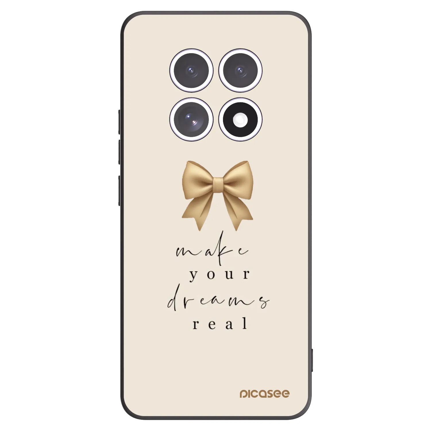 Picasee fekete szilikon tok az alábbi mobiltelefonokra Xiaomi Redmi Note 15 5G - Golden Dream