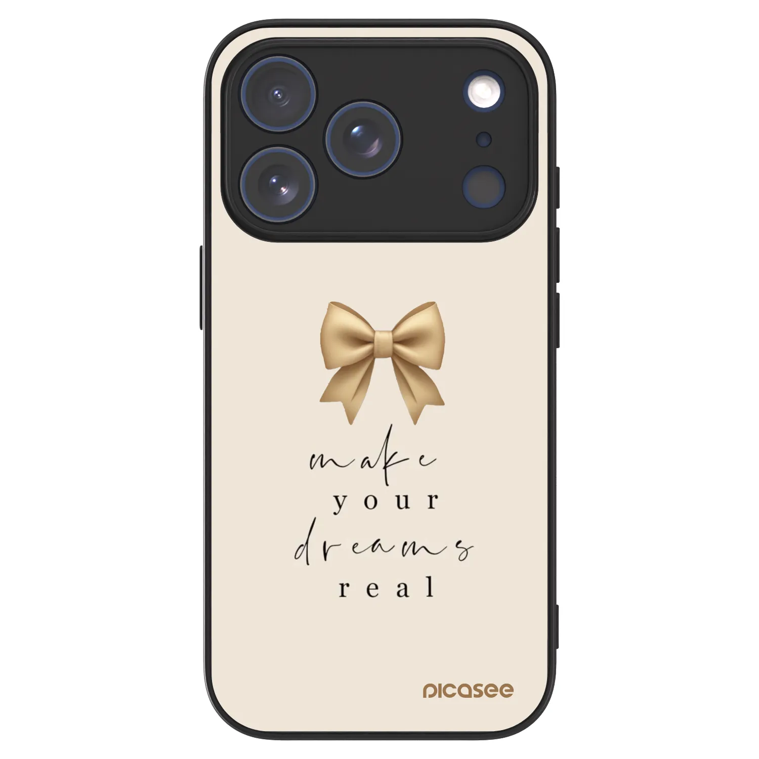 Picasee ULTIMATE CASE MagSafe Apple iPhone 18 Pro - készülékre - Golden Dream