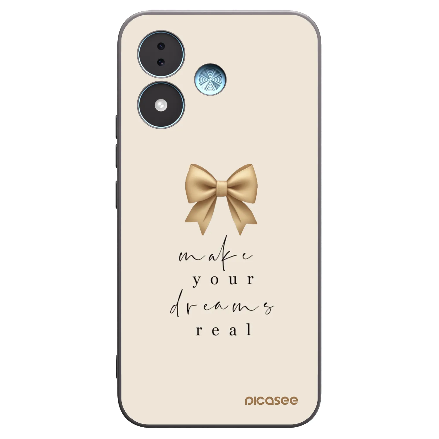 Picasee fekete szilikon tok az alábbi mobiltelefonokra Xiaomi Redmi Note 17 5G - Golden Dream