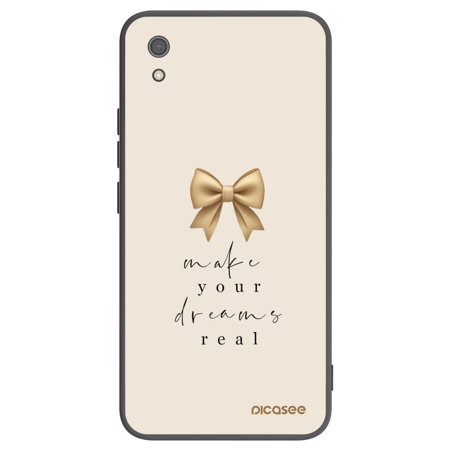 Picasee fekete szilikon tok az alábbi mobiltelefonokra Xiaomi Redmi 7A - Golden Dream