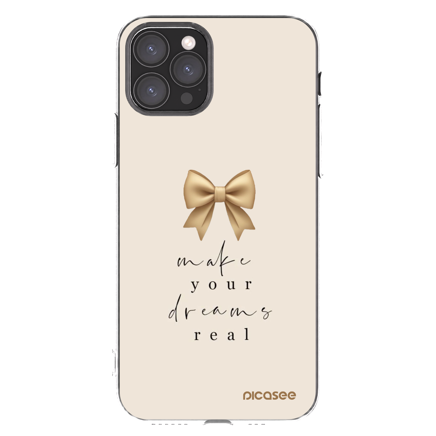 Picasee átlátszó szilikon tok az alábbi mobiltelefonokra Apple iPhone 11 Pro - Golden Dream