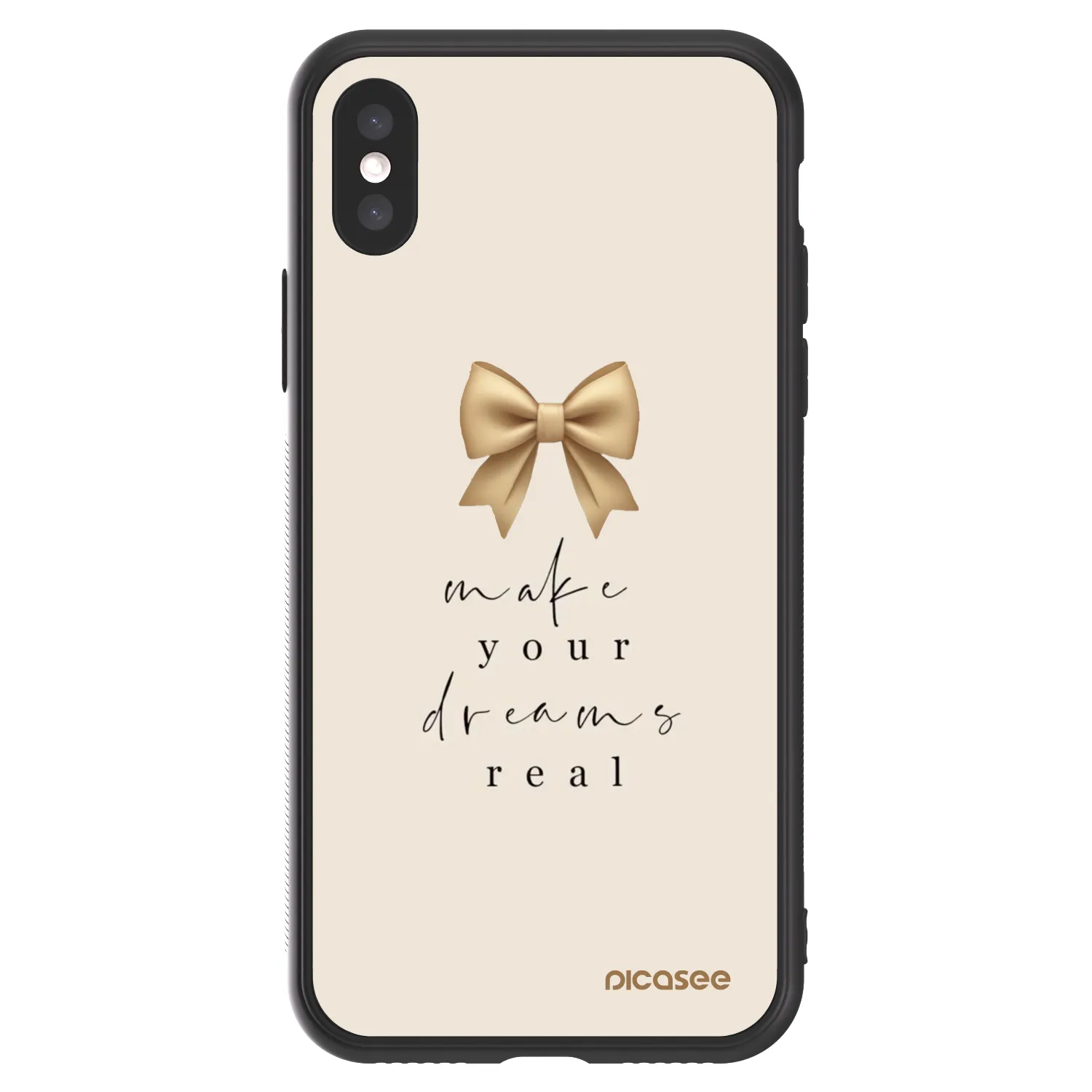 Picasee ULTIMATE CASE Apple iPhone X/XS - készülékre - Golden Dream