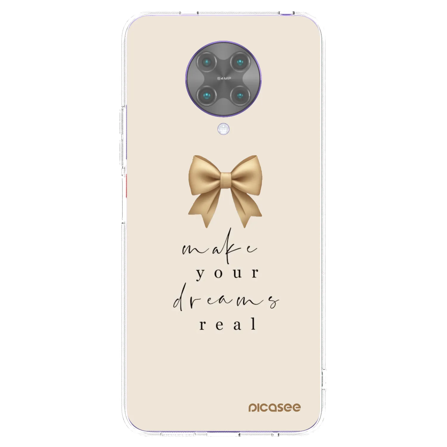 Picasee átlátszó szilikon tok az alábbi mobiltelefonokra Xiaomi Poco F2 Pro - Golden Dream