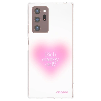 Picasee átlátszó szilikon tok az alábbi mobiltelefonokra Samsung Galaxy Note 20 Ultra - Rich Energy