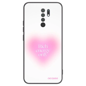 Picasee fekete szilikon tok az alábbi mobiltelefonokra Xiaomi Redmi 9 - Rich Energy