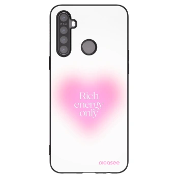 Picasee fekete szilikon tok az alábbi mobiltelefonokra Realme 6i - Rich Energy