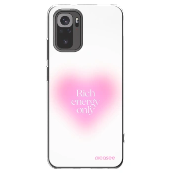 Picasee átlátszó szilikon tok az alábbi mobiltelefonokra Xiaomi Redmi Note 10 - Rich Energy