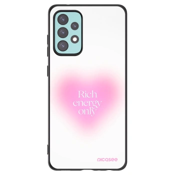 Picasee fekete szilikon tok az alábbi mobiltelefonokra Samsung Galaxy A72 A725F - Rich Energy