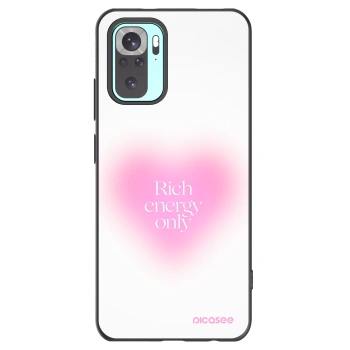 Picasee fekete szilikon tok az alábbi mobiltelefonokra Xiaomi Redmi Note 10 Pro - Rich Energy