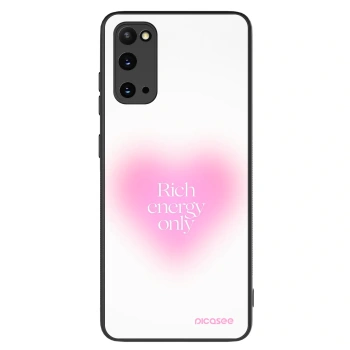 Szilikon tok erre a típusra Samsung Galaxy S20 G980F - Rich Energy