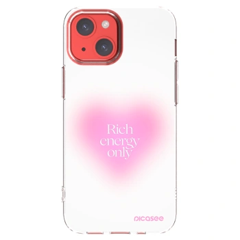 Picasee átlátszó szilikon tok az alábbi mobiltelefonokra Apple iPhone 13 mini - Rich Energy