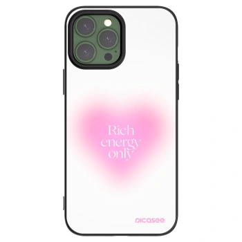 Picasee fekete szilikon tok az alábbi mobiltelefonokra Apple iPhone 13 Pro Max - Rich Energy