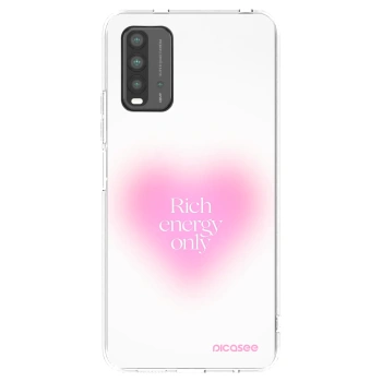 Picasee fekete szilikon tok az alábbi mobiltelefonokra Xiaomi Redmi 9T - Rich Energy