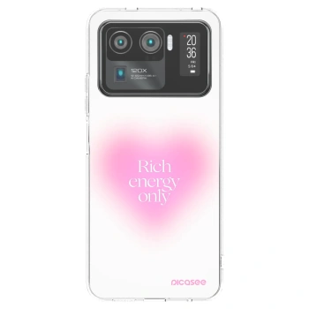 Picasee átlátszó szilikon tok az alábbi mobiltelefonokra Xiaomi Mi 11 Ultra - Rich Energy