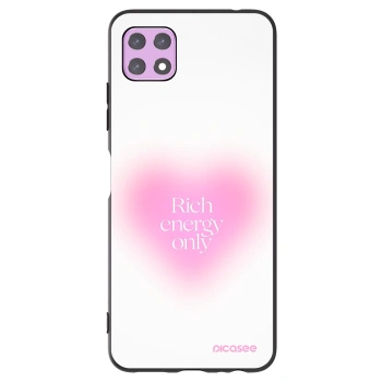 Picasee fekete szilikon tok az alábbi mobiltelefonokra Samsung Galaxy A22 A226B 5G - Rich Energy