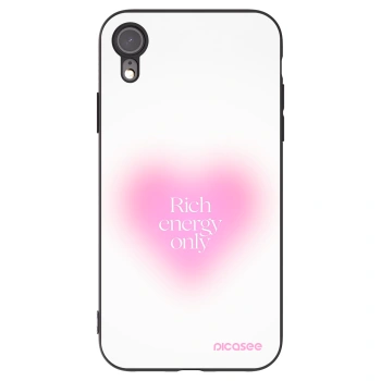 Picasee fekete szilikon tok az alábbi mobiltelefonokra Apple iPhone XR - Rich Energy