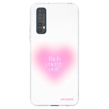 Picasee átlátszó szilikon tok az alábbi mobiltelefonokra Realme 7 - Rich Energy