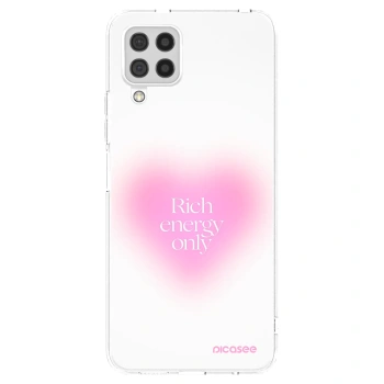Picasee átlátszó szilikon tok az alábbi mobiltelefonokra Samsung Galaxy A22 A225F 4G - Rich Energy