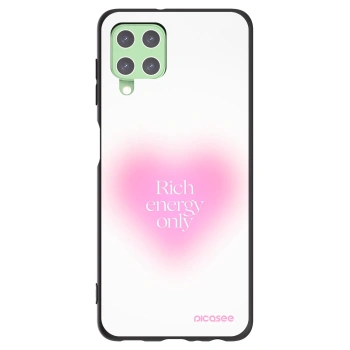 Picasee fekete szilikon tok az alábbi mobiltelefonokra Samsung Galaxy A22 A225F 4G - Rich Energy